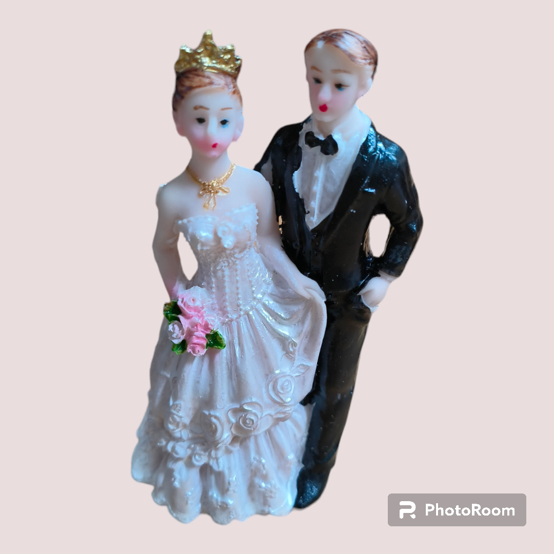WEDDING COUPLE TOPPER 06