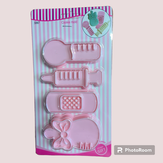 BABY SHOWER CUTER MOULD PINK