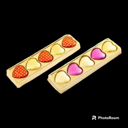 5 CHOCOPACK HEART 10PCS PACK