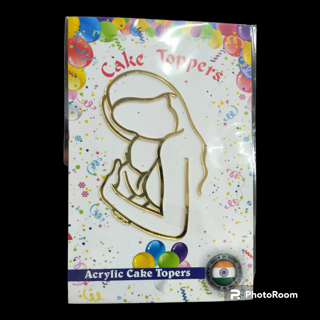 Acrylic Topper Baby Shower 5"-#7