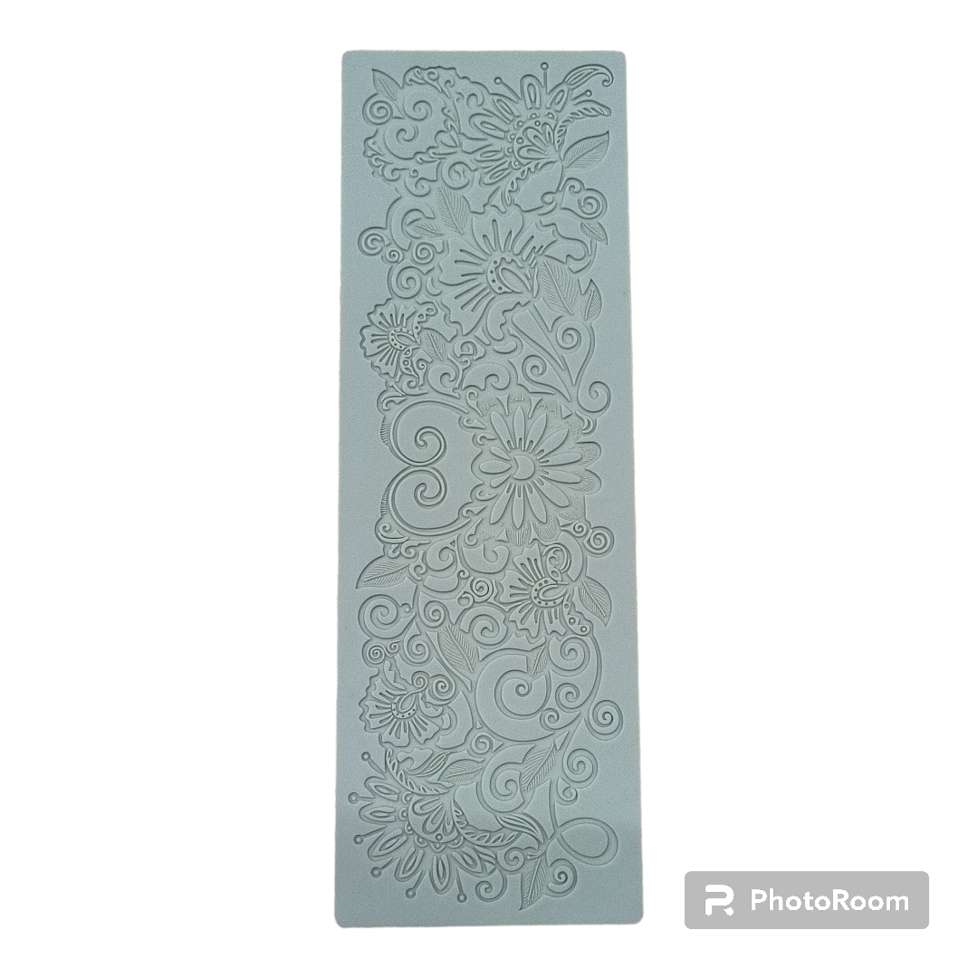 SILICON FONDANT LACE MOULD MS13