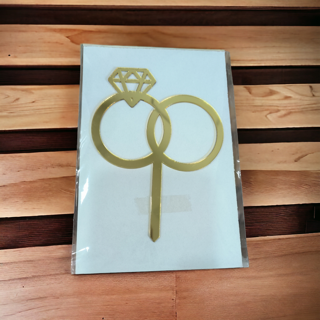 ACRYLIC TOPPER 5'' ENGAGEMENT #6