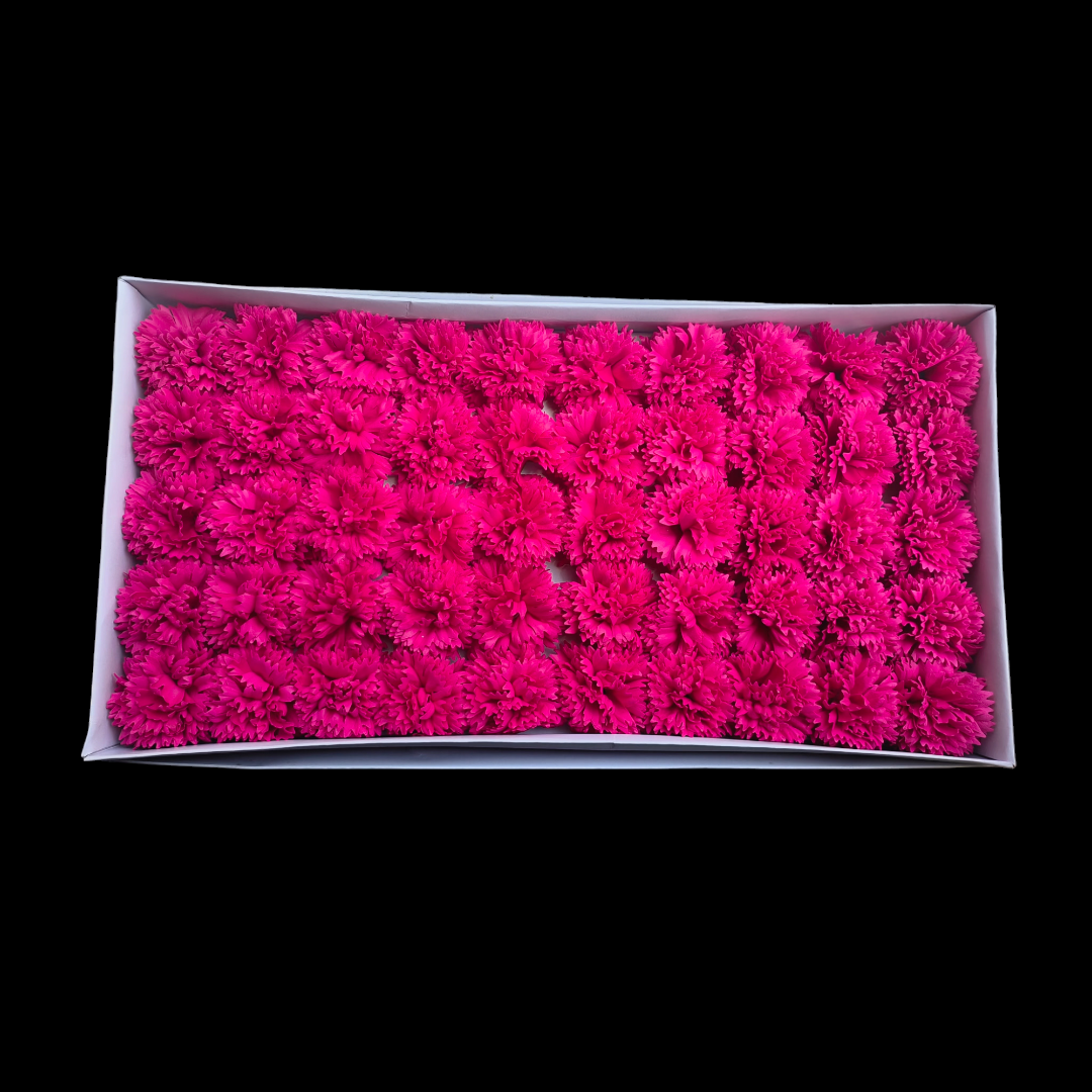 ARTIFICIAL SCENTED GARNATION FLOWER PINK 10 PCS PACK