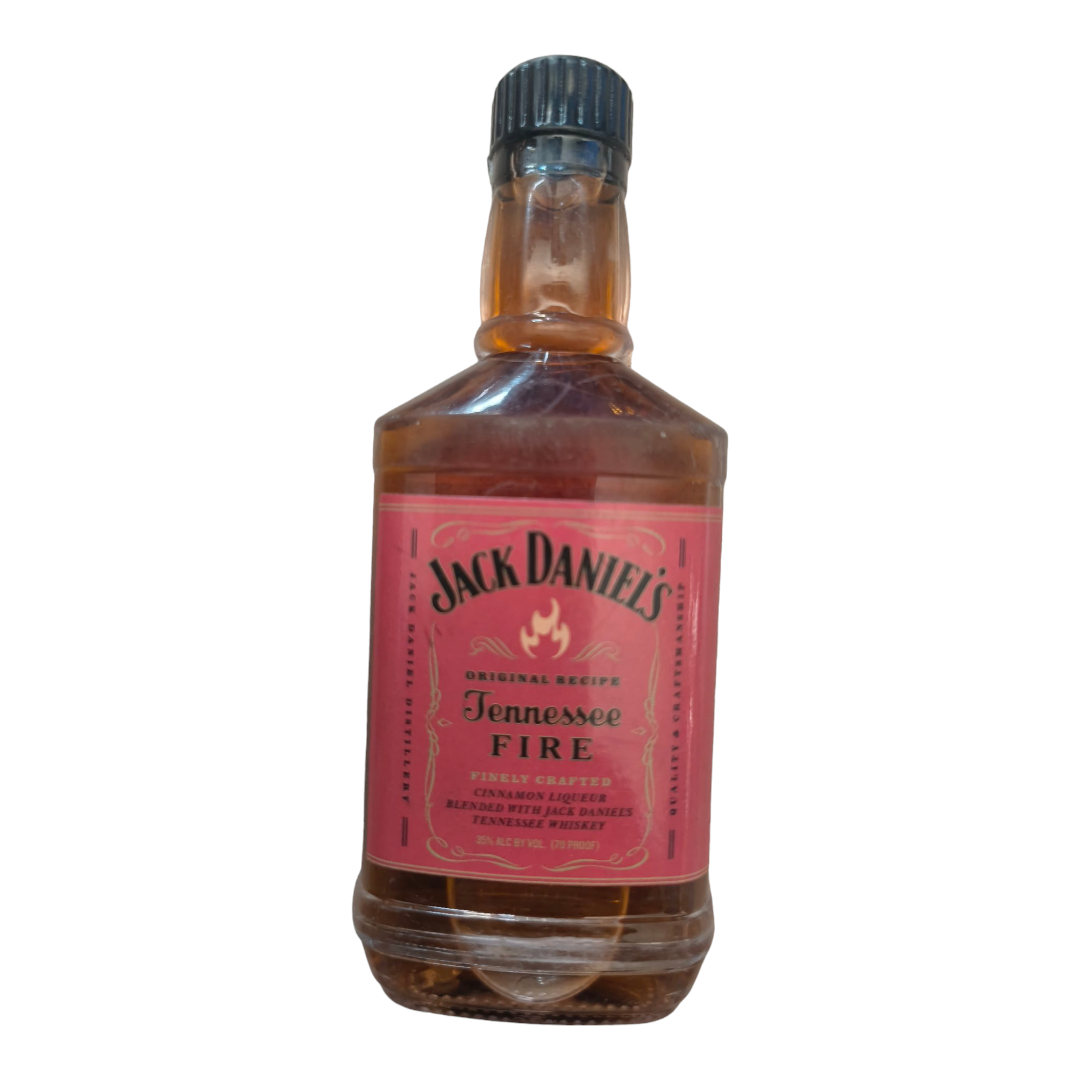 DUMMY LIQUOR BOTTLE JACK DANIEL FIRE