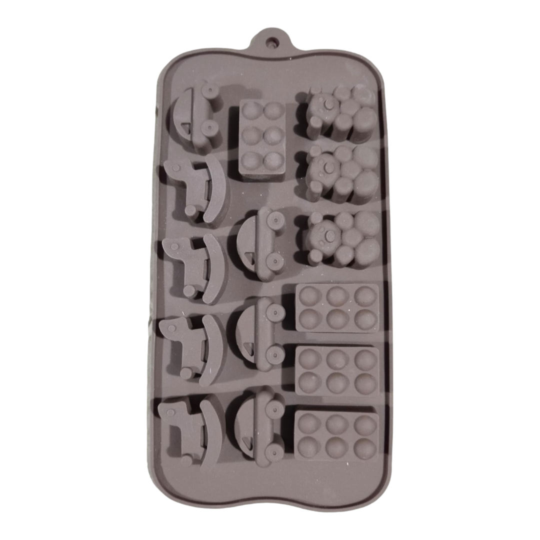 Silicon Chocolate Mould Kids Toys Cavity
