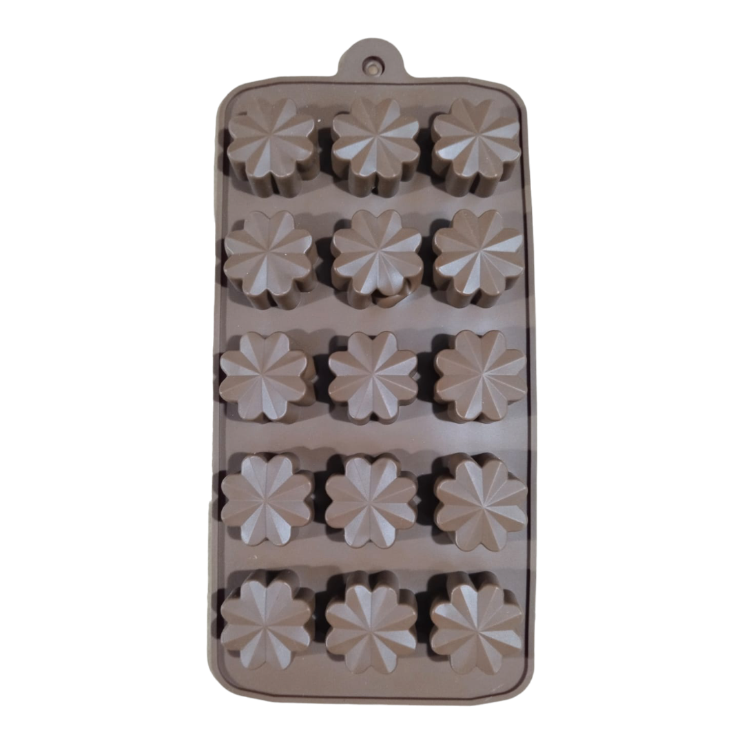 Silicon Chocolate Mould Flower 15 Cavity