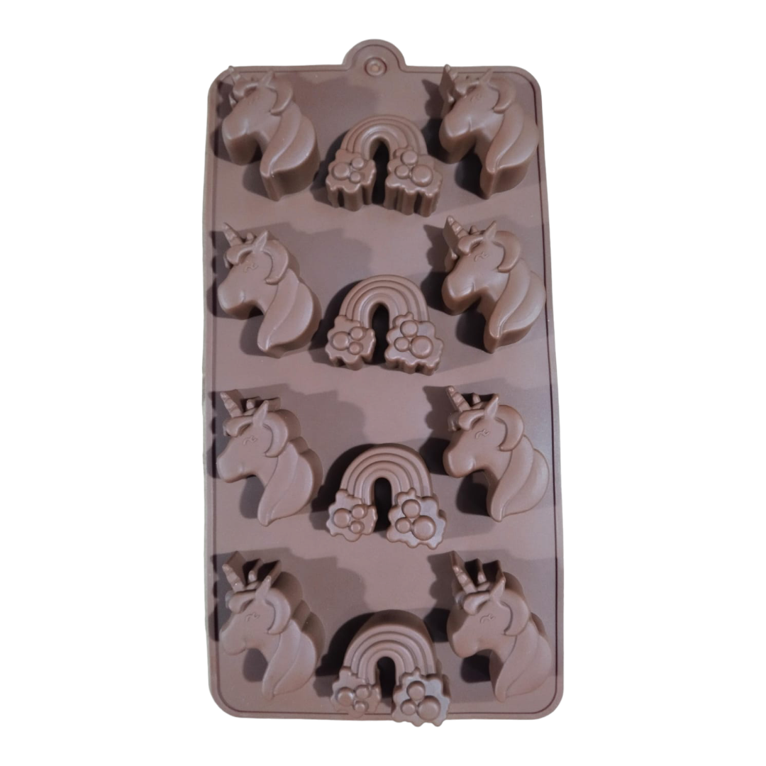 Silicon Chocolate Mould Unicorn 12 Cavity