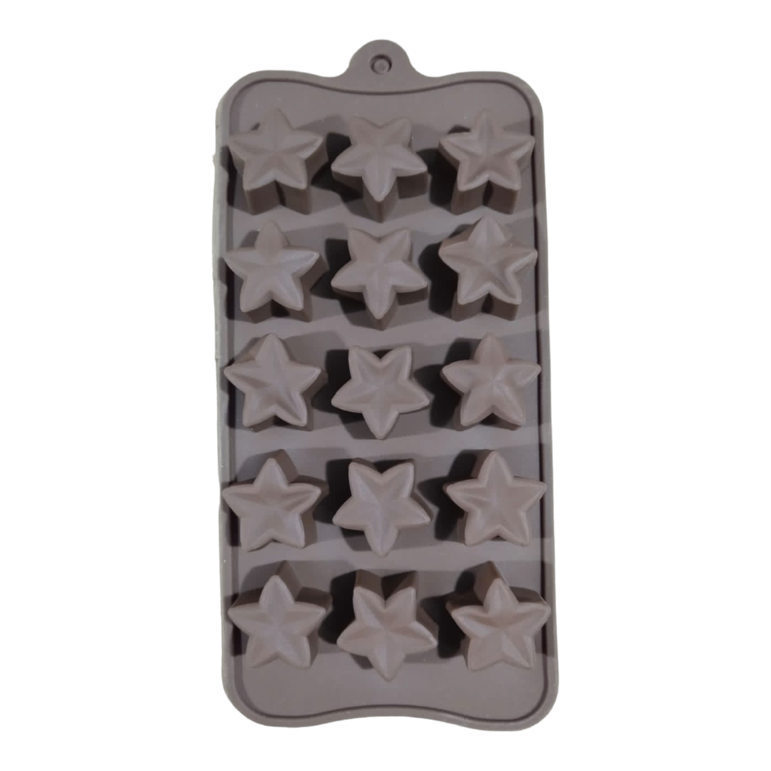 Silicon Chocolate Mould Star 15 Cavity