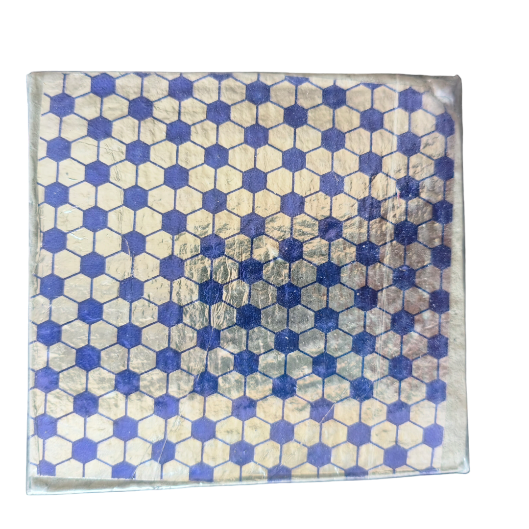 Chocolate Cut Foil Wrapper Assorted Color Football Print 3.5*3.5 inch Big