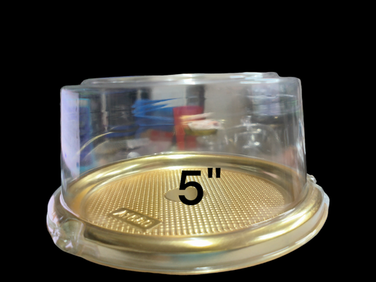 PVC BENTO BOX 5''-10 PCS PACK