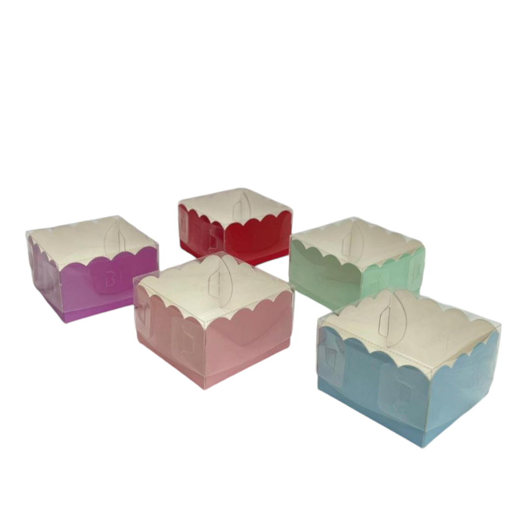 SINGLE DONUT / BROWNIE BOX- 10 Pcs Pack