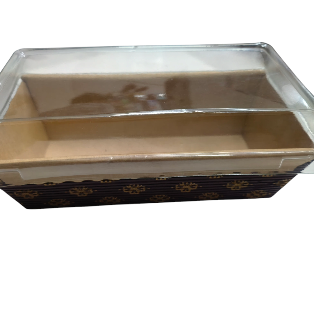 Bake & Serve Plum Mold With Lid 10 Pcs Pack