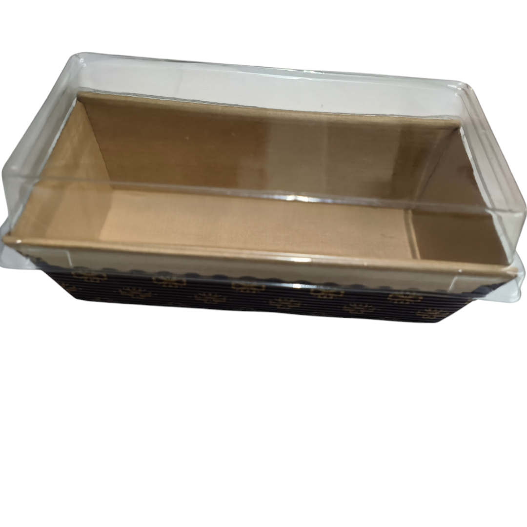 Bake & Serve Plum Mold With Lid 10 Pcs Pack