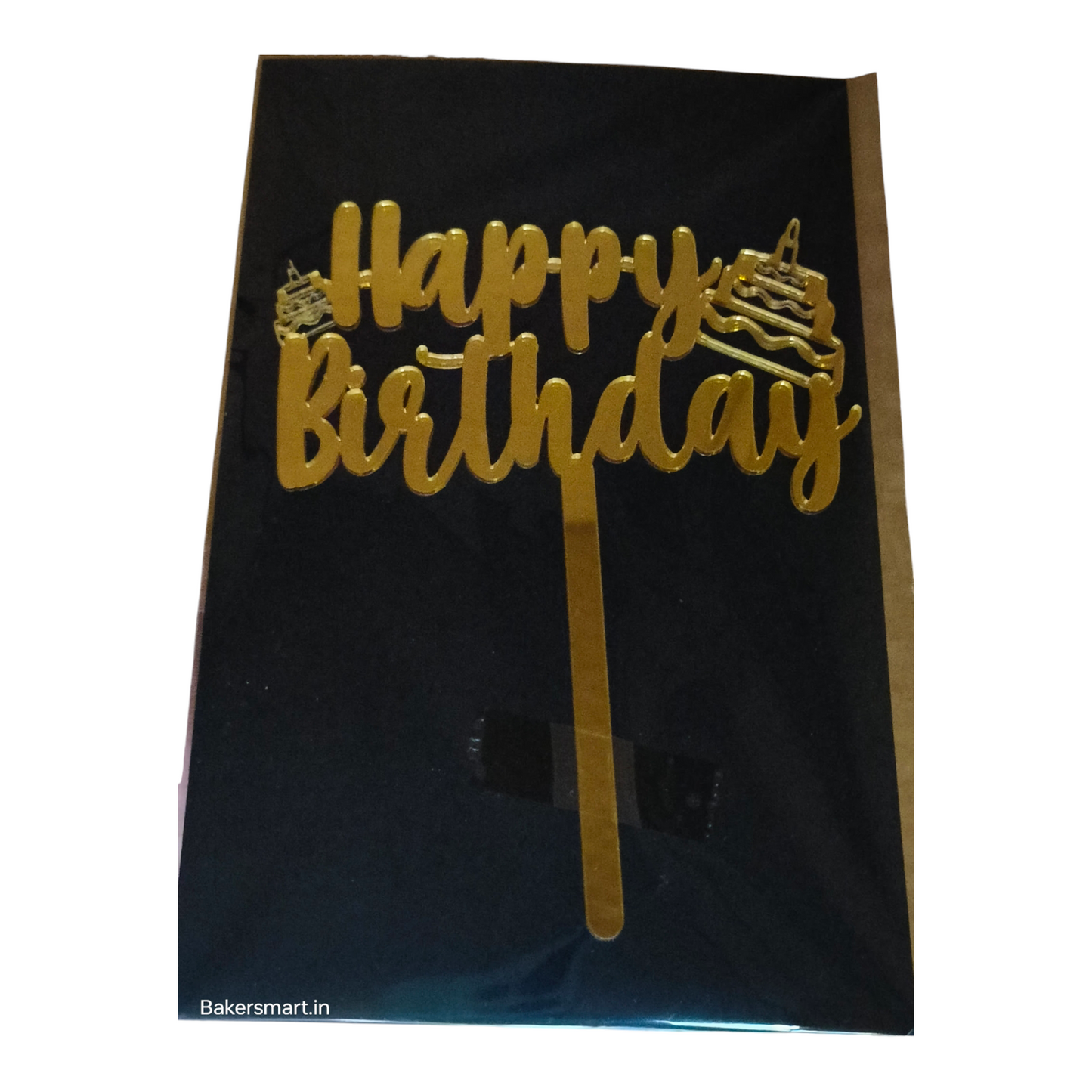 Happy Birthday Acrylic Topper 5''#19