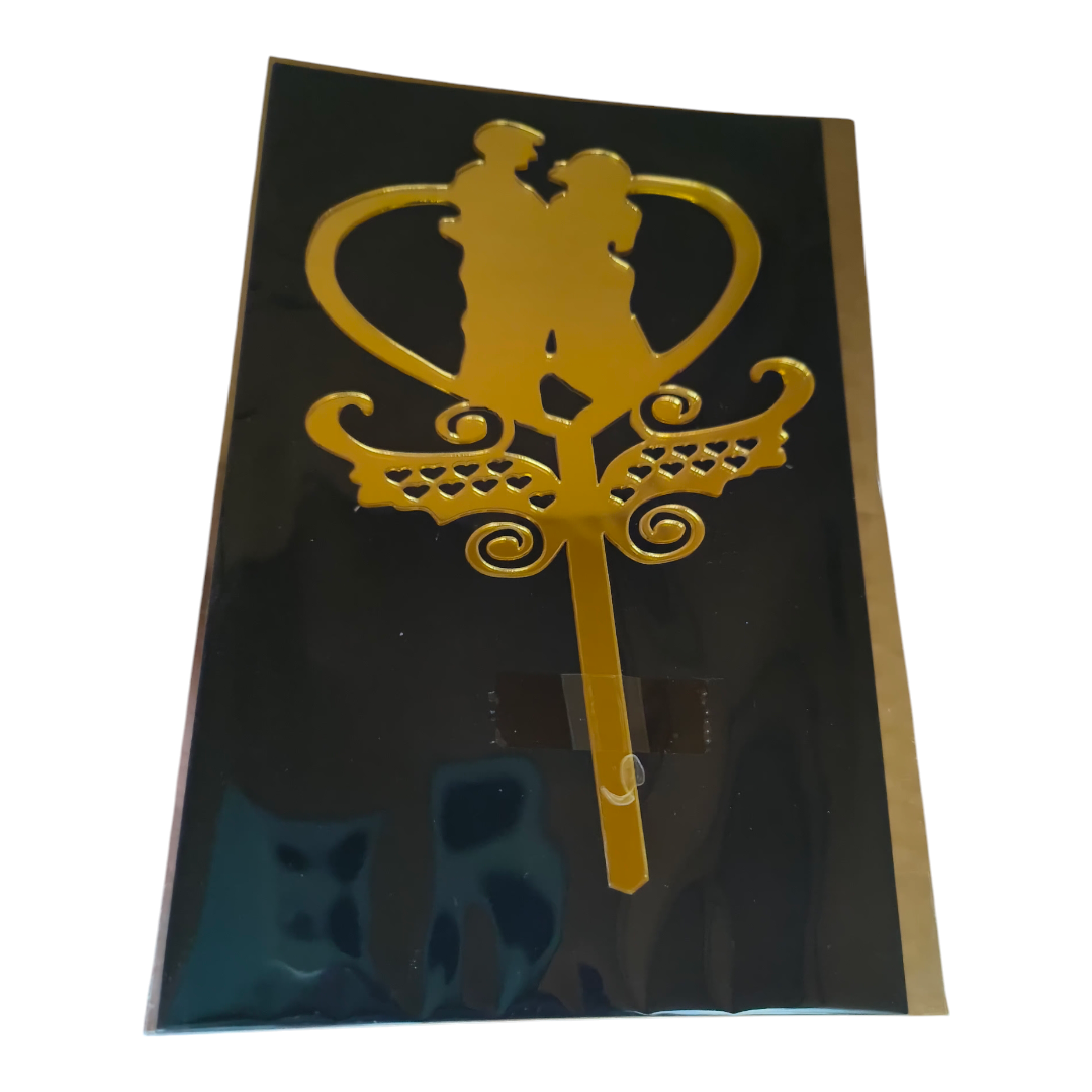 Couple Acrylic Topper 5''#5