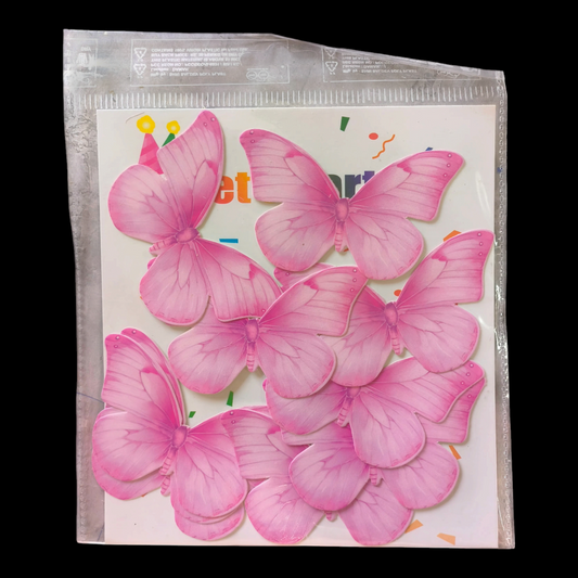 Paper Butterfly Light Pink With Linings  #2