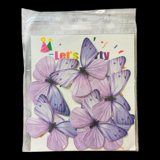 Paper Butterfly Light  & Dark Purple 2 Shades #6