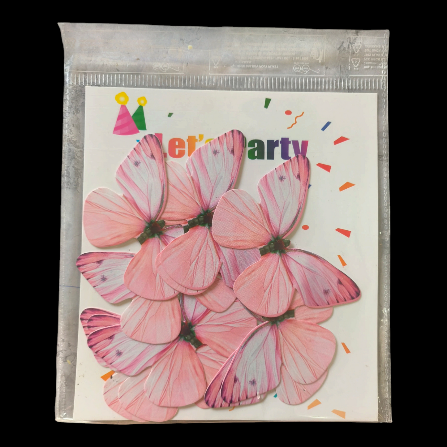 Paper Butterfly Light Pink -White Lining #1