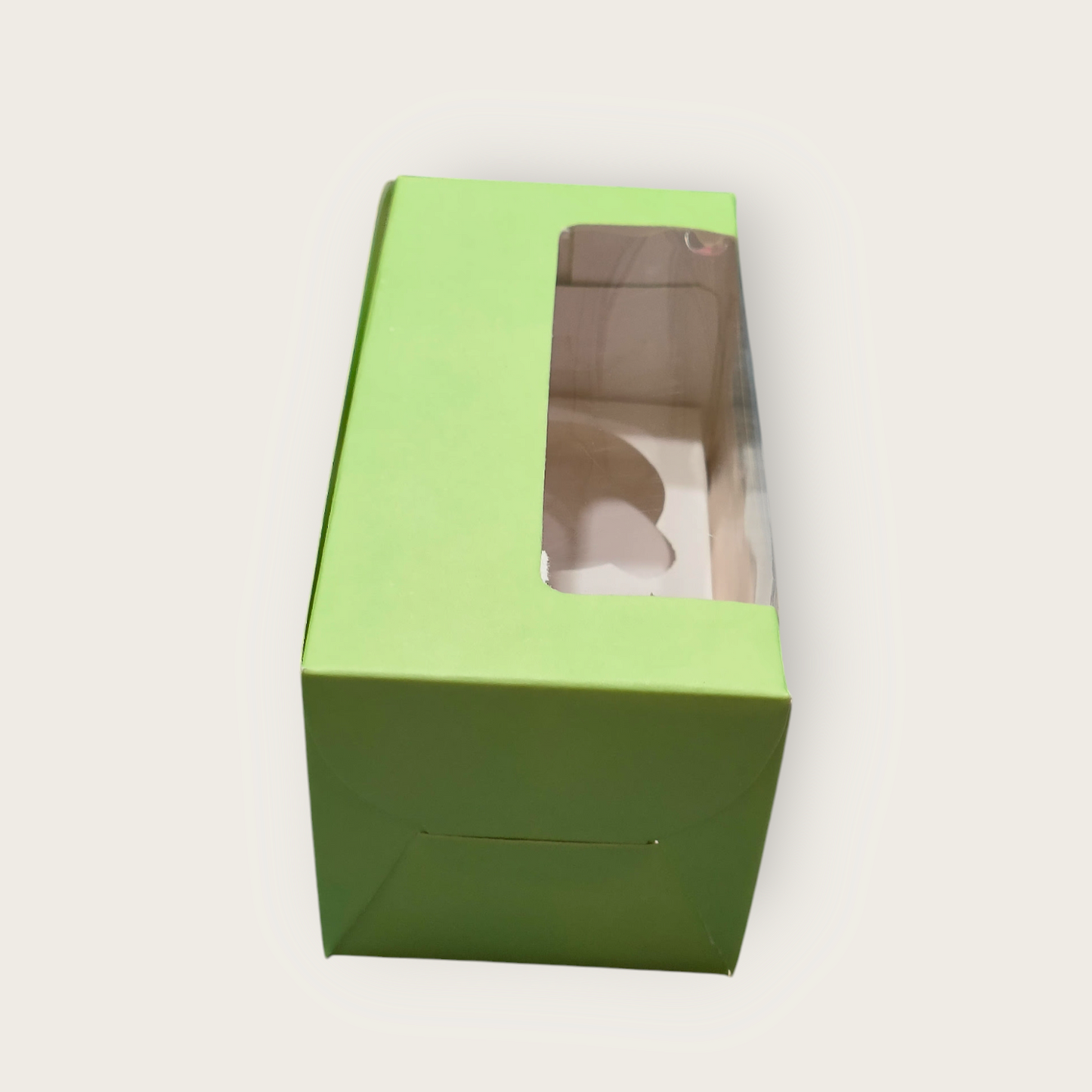 2 Cup Cake / 2 Jar Box Mint Green- 10 PC's pack