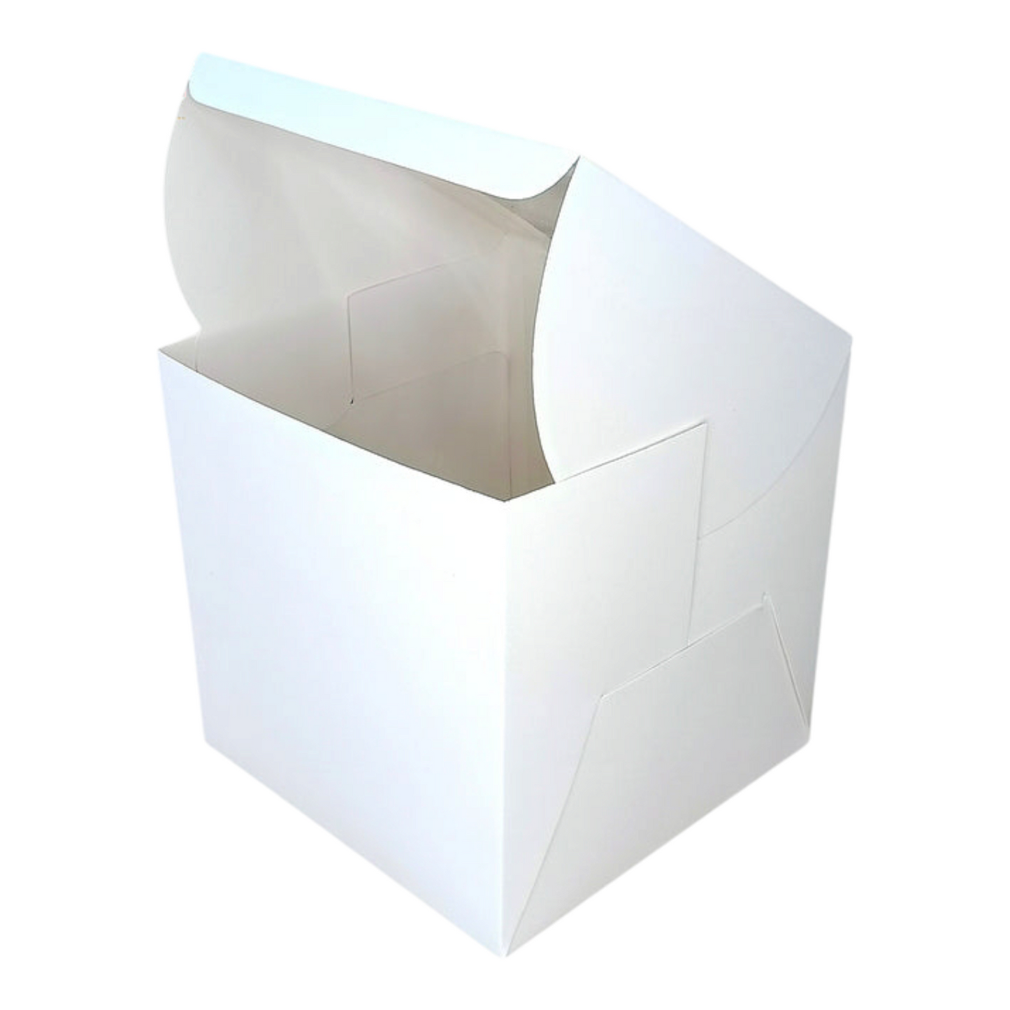 Cake Box 10*10*8 L Window White 10 PCS PACK