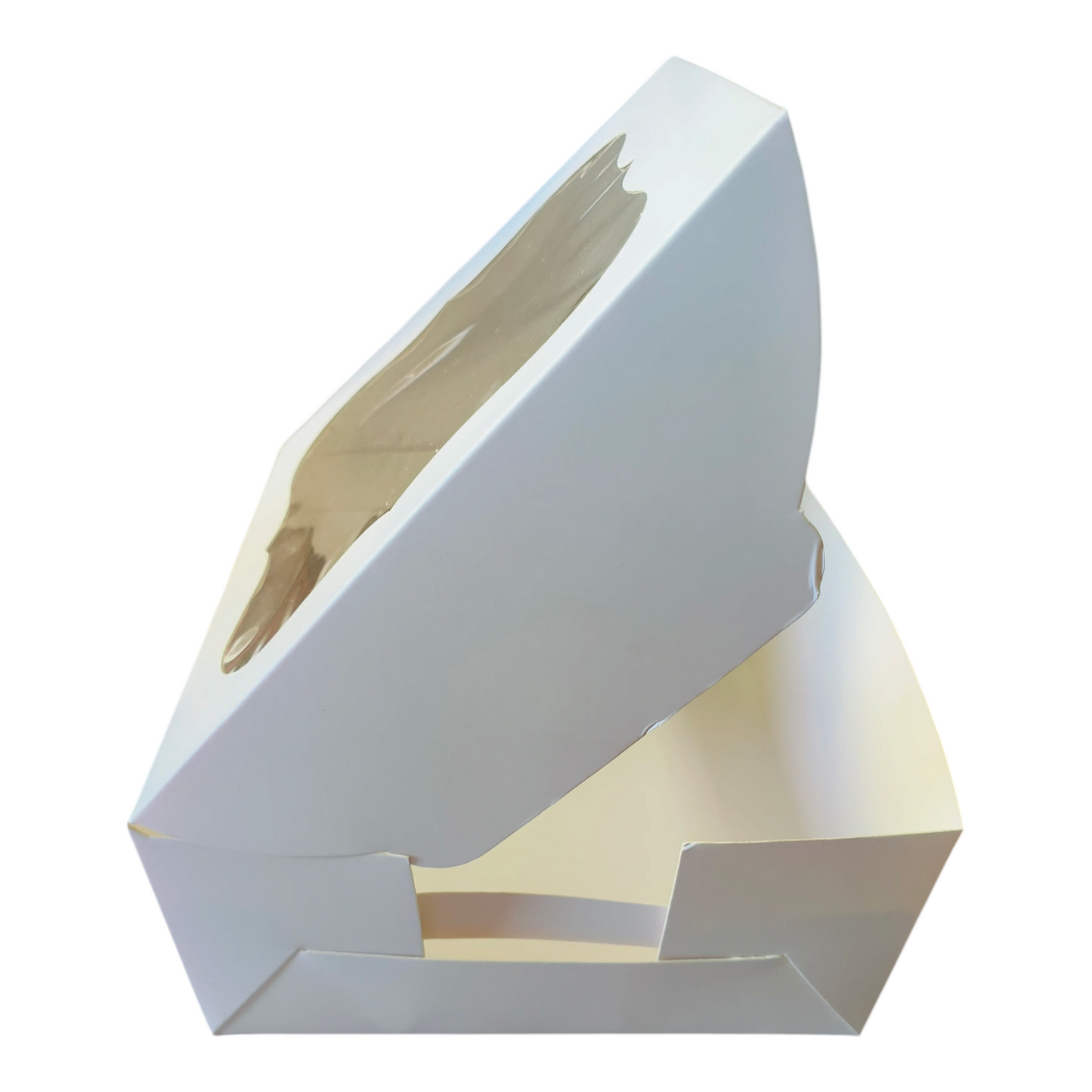 Cake Box 10*10*5 - White Top Window Box-10 PC's Pack