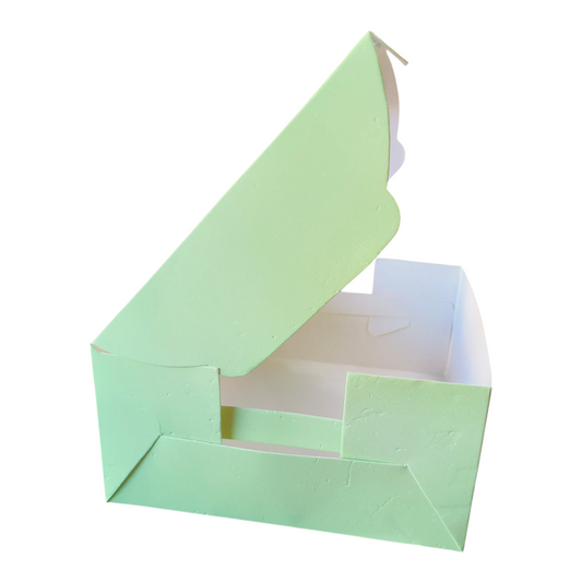 Cake Box 10*10*5 - Mint Green -10 PC's Pack