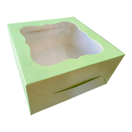 Cake Box 10*10*5 - Mint Green -10 PC's Pack
