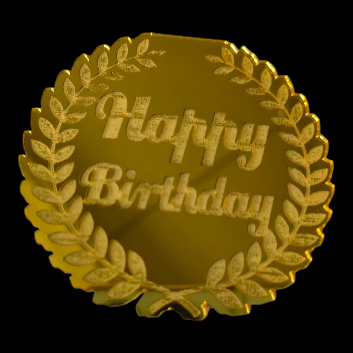 Happy Birthday Coin Toppers#7 (10 pc pack)