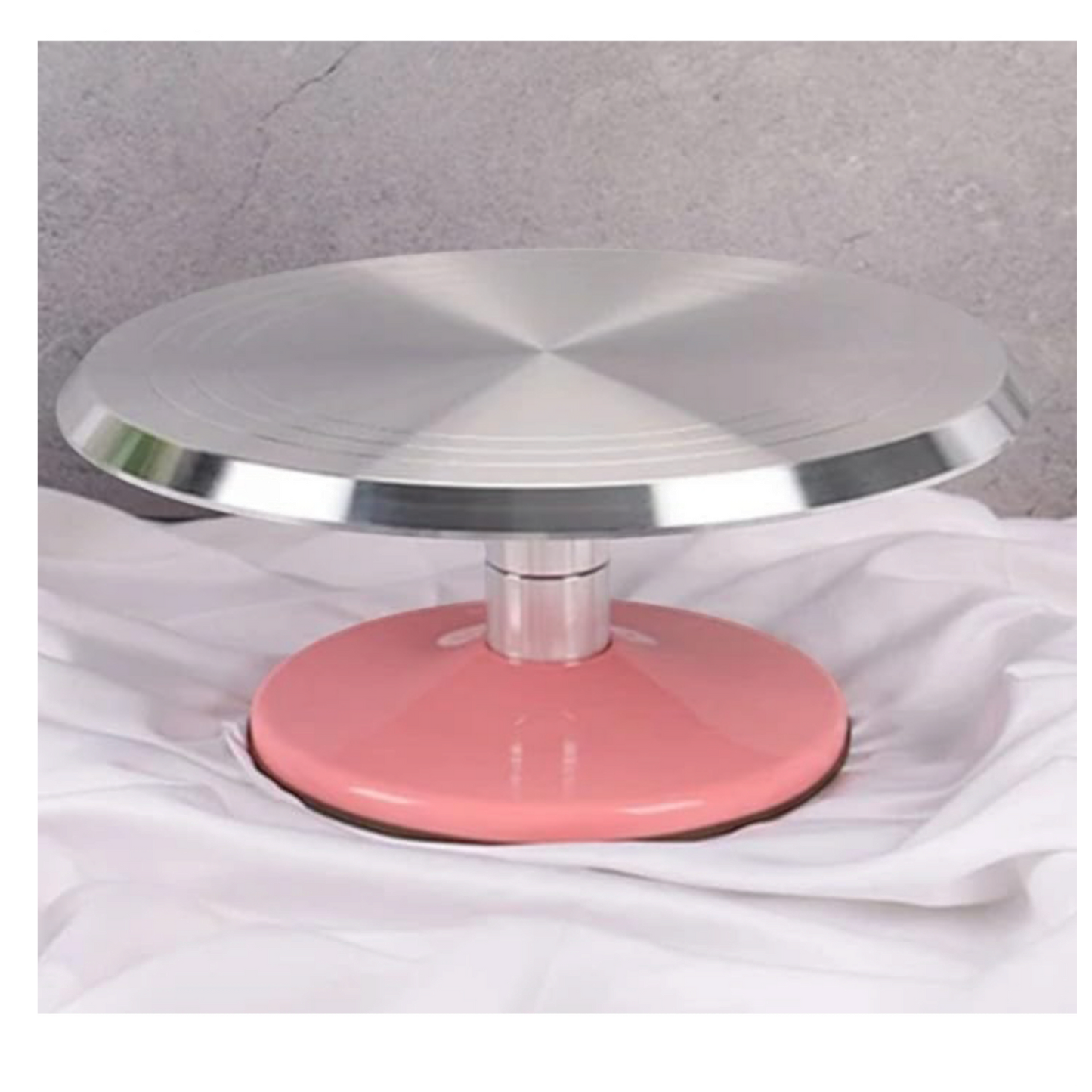 Aluminium Top Detachable Turntable 12" , Random Colour