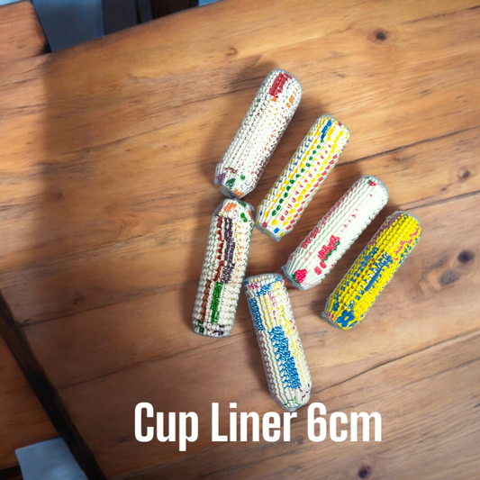 Paper Cup Liner 6 cm.500 Piece Pack, Random Design.