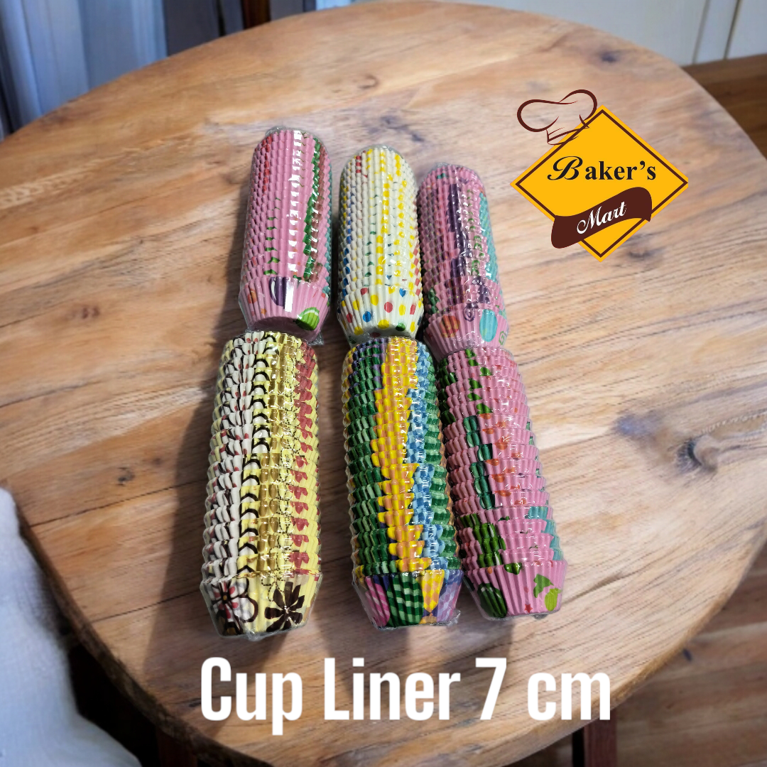 Paper Cup Liner 7 cm, 500Piece Pack, Random Design