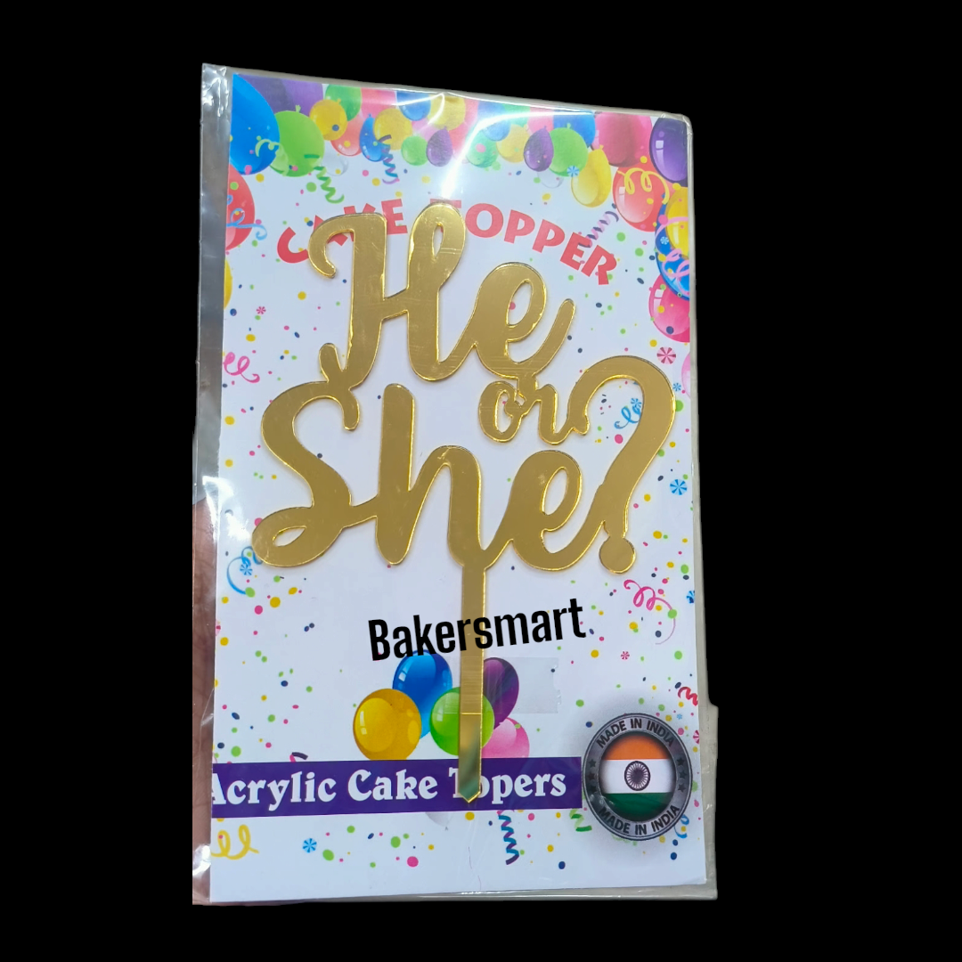 Acrylic Topper Baby Shower 5"-#2