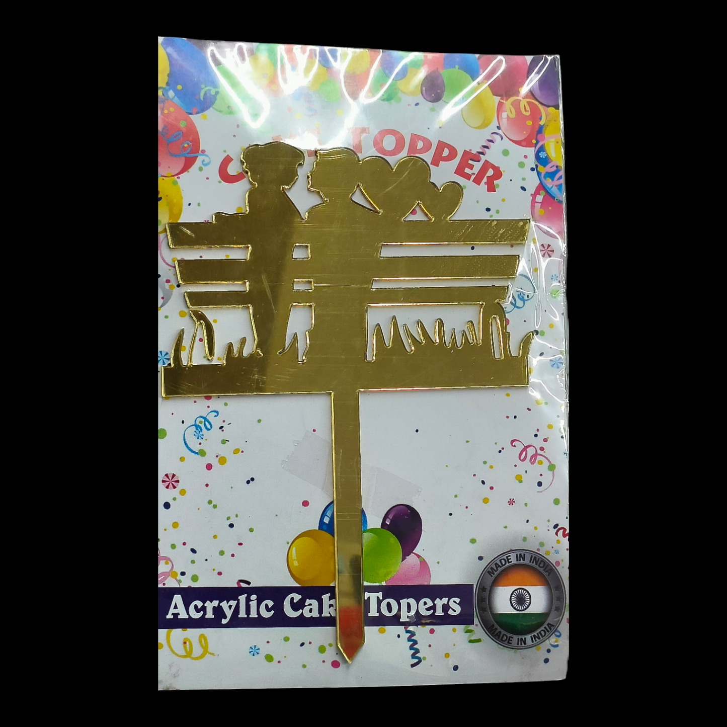 Acrylic Cake Topper Couple #2