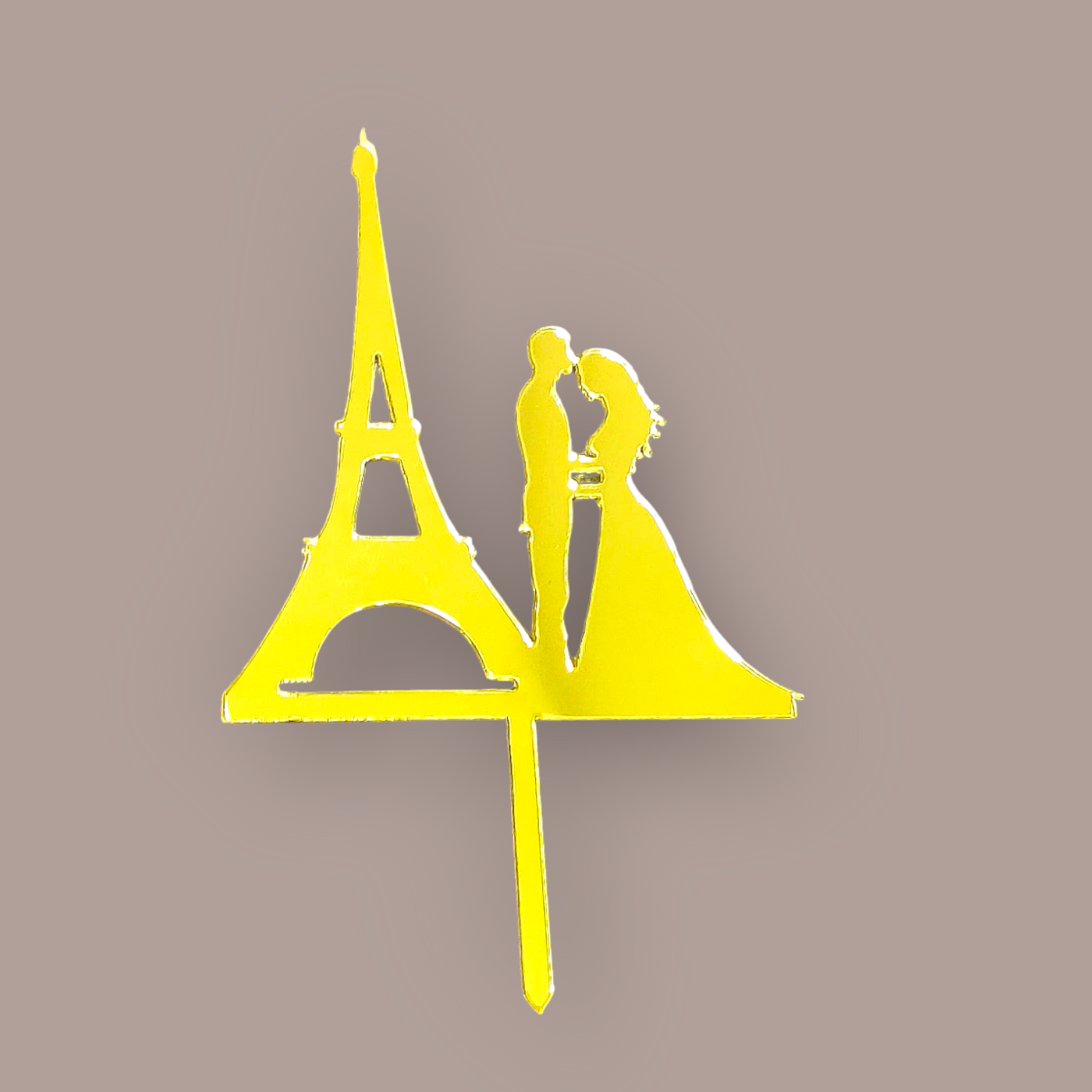 Acrylic Couple Topper 3" #7-10 PC's pack