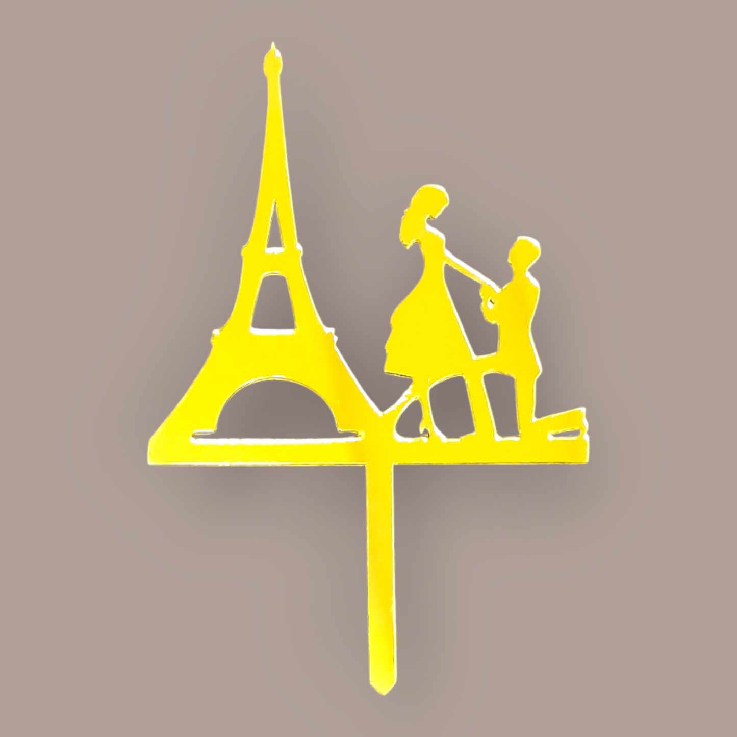 Acrylic Couple Topper 3" #3-10 PC's pack