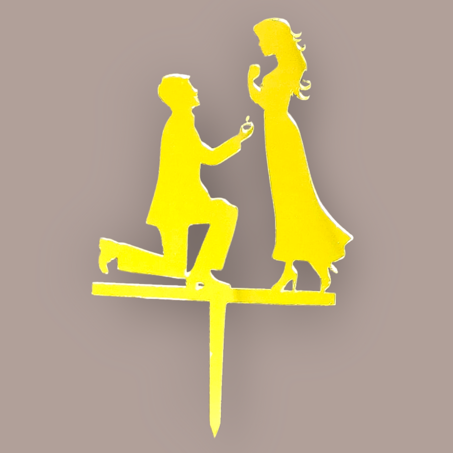 Acrylic Couple Topper 3" #1-10 PC's pack