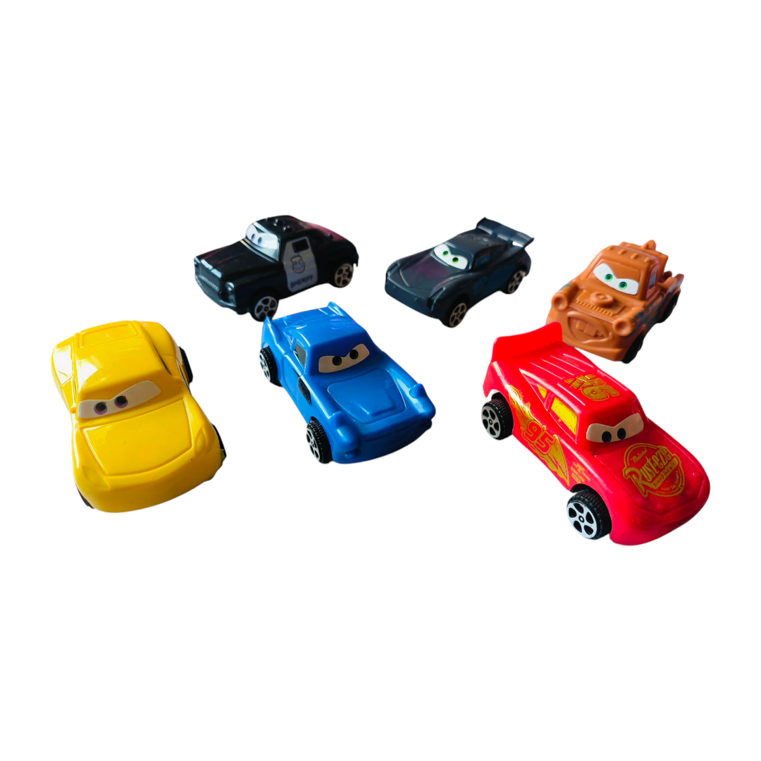Car Toys Cake Topper 6 pcs set #2