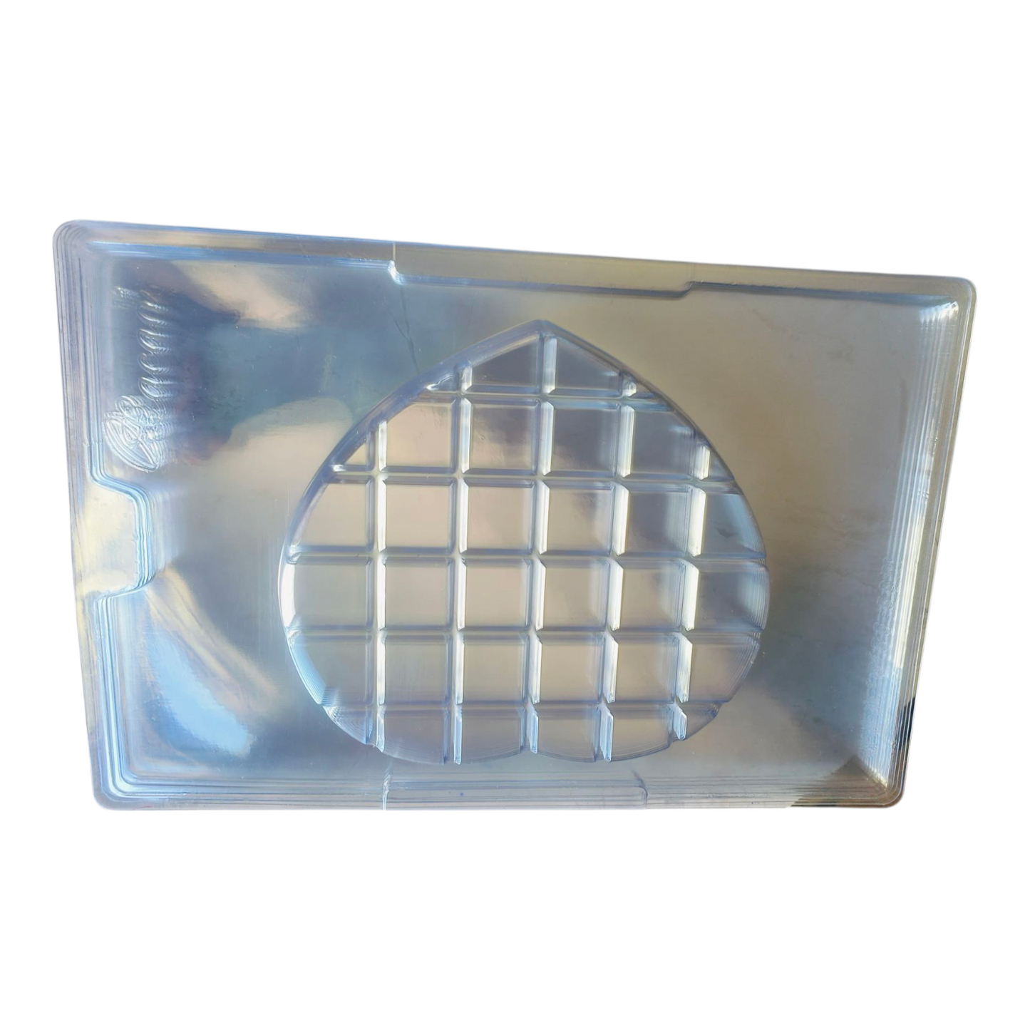 Cacao Pvc Kunafa Bar Mold Heart #681 -250gm