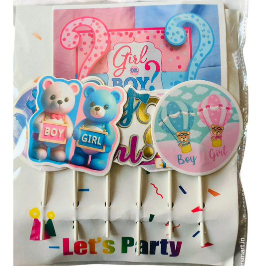 Paper Theme Topper Baby Shower