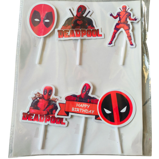 PAPER THEME TOPPER DEADPOOL