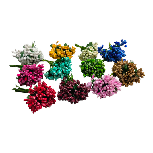 Pollane Buds Bunch 12 PC's Pack Mix Colour