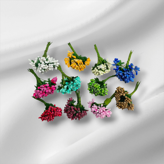 Pollane Buds Bunch 12 PC's Pack Mix Colour