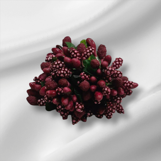 Pollane Buds Bunch 12 PC's Light Maroon