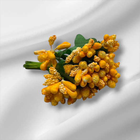 Pollane Buds Bunch 12 PC's Yellow