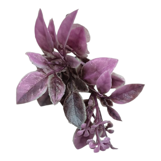 Artificial Colours Leaf pack of 10 PC's Purple