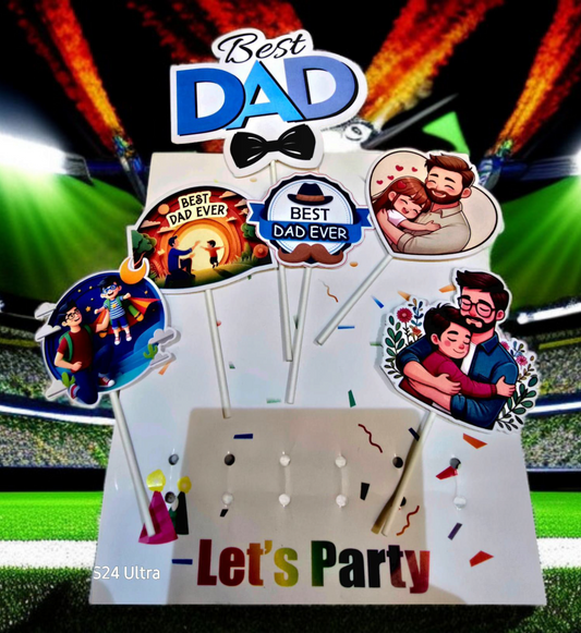 Best Dad Theme Toppers