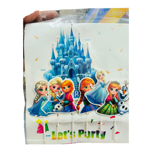 PAPER THEME BARBIE BLUE CASTLE