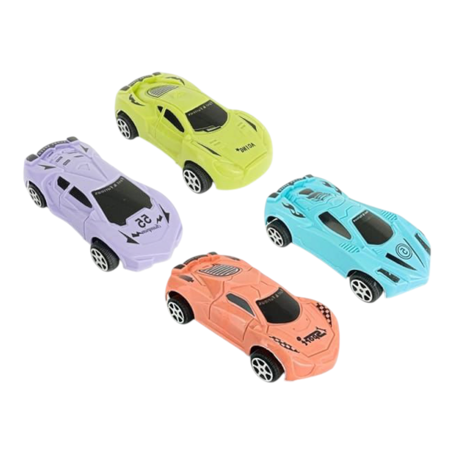 Car Toys Cake Topper 4 pcs set #2
