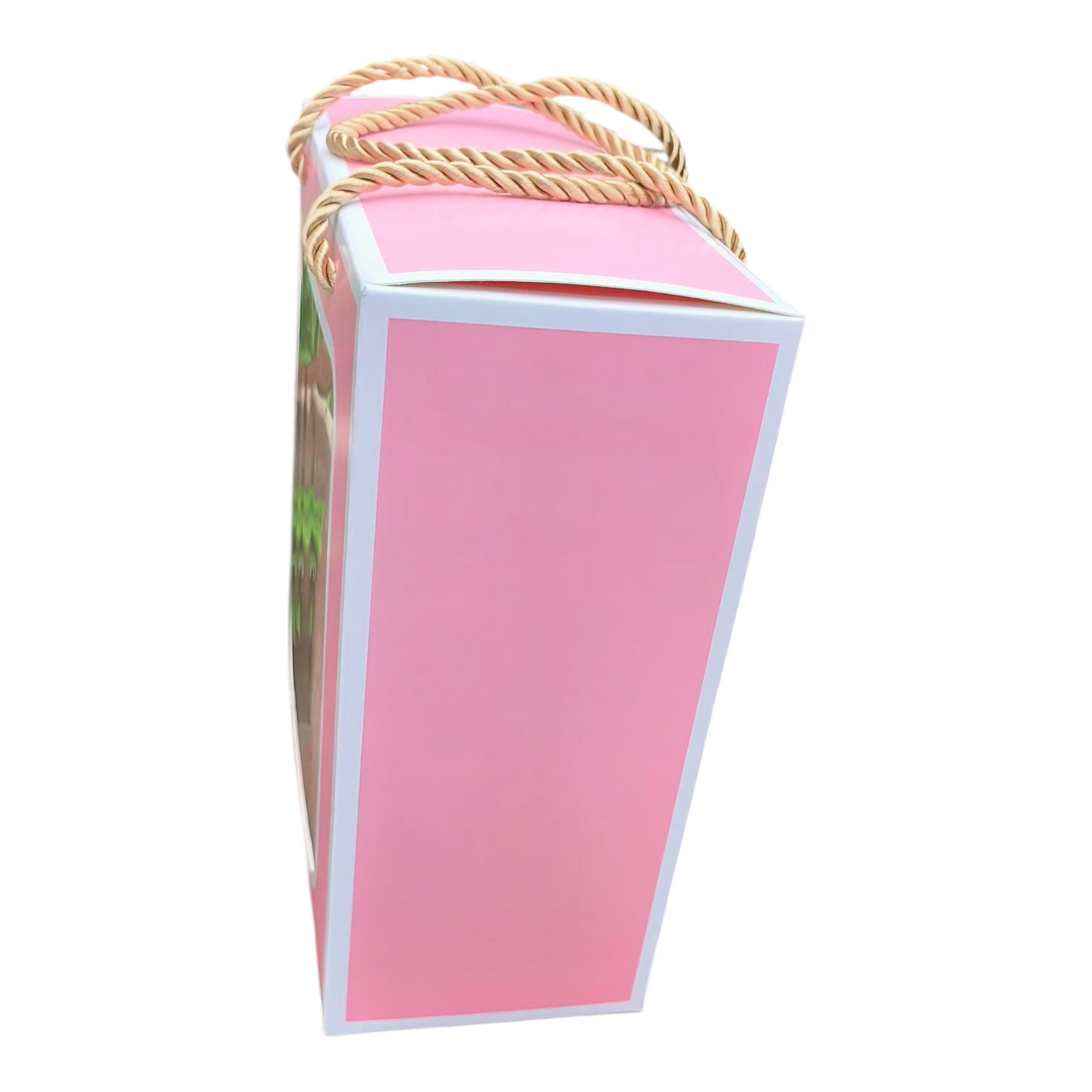 Hamper Paper Bag Pink 6×6×4 inch, 10 PC's pack