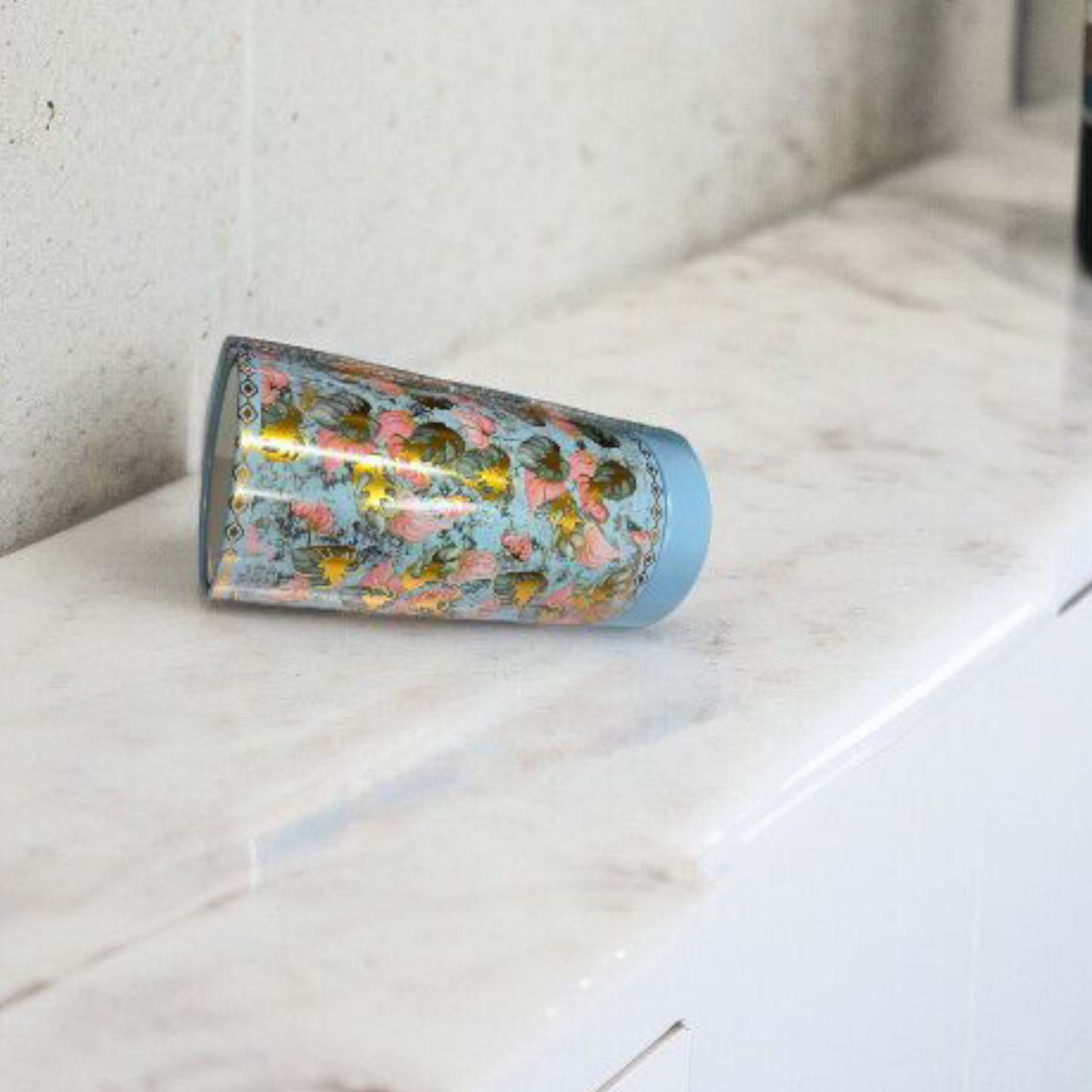 Cookie/ Dry Fruits Tin Container Big Blue